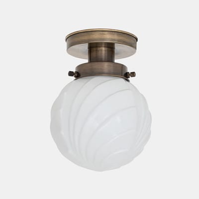 Plafonnière Swingbulb 20's Brons - Art Deco Trade