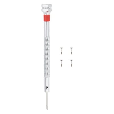 Allecto - Rvs U-Type Schroevendraaier - Voor Horloge Reparatie