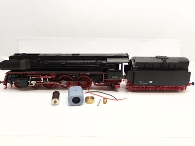 micromotor HP003C motor ombouwset voor Piko BR 01.5, BR 03 , BR 38, BR 41, SNCF 230, u.a.