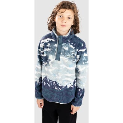 Columbia Helvetia II Printed Snap Kids Half-Zip Fleece Trui patroon