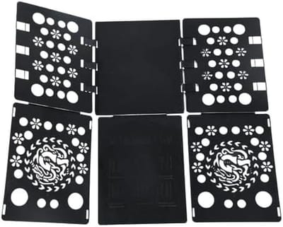 Vouwbord Kleding - Kleding Organizer - Kleding Snel Vouwen - Ruimtebesparend Ontwerp - 57 x 69 cm - Zwart