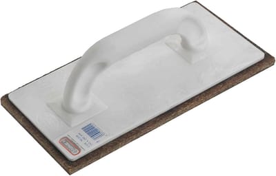 Raspplank kunststof 14 x 28 cm met viltlaag 10 mm