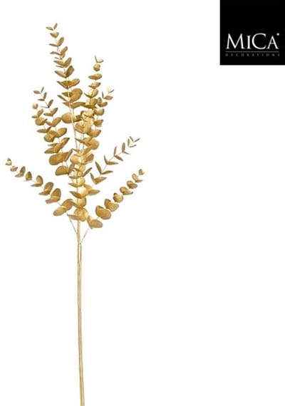 Mica Decorations – Eucalyptus tak – 101 cm – Goud