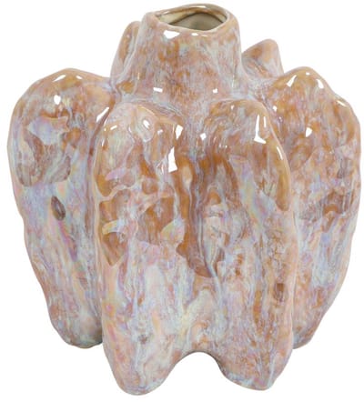 Vaas geel 14,7x12,5x15cm