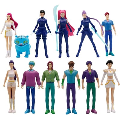 Anime Kpop demonenjagers Figuur Model Speelgoed Cartoon Gaming Randapparatuur Bureau Decoratie Verzamelfiguren Model Speelgoed Voor Kind Cadeau
