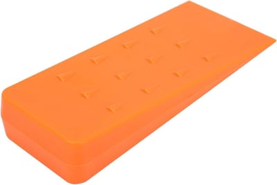 Kapwiggen - Boomkapwiggen Vellen - Houtkap Boomrichten - Vergroot Wrijving Terugslag - 20 cm - Oranje