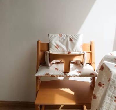 kussenset geschikt voor tripp trapp - pillow baby chair - inlegkussen voor babystoel - stoelverkleiner meegroei - seat reducer - infant insert