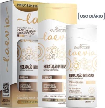 Laevia Kit Hydratatie Intensief SH 400 ml + CO 180 ml