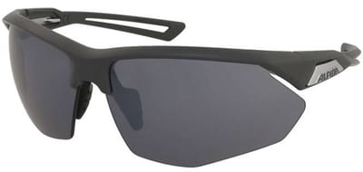 Zonnebril Alpina Nylos HR Midnight-Grey Matt/Silver Mirror