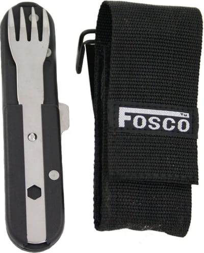 Fosco Outdoor Bestek - Zwart - Inklapbaar