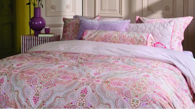 Pip Studio Moon Flower dekbedovertrek - Tweepersoons - 200 x 200/220 cm - Licht roze