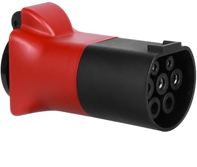 Allecto - Adapter V2L - Type 2 naar Schuko - 3,5 kW 16 A - Rood - Geschikt voor MG EV - Voor MG4 MG5 MG ZS MG R
