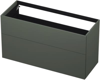 INK - Onderkast 2 Laden Push To Bestaande Uit: - 1200x450x650 Mm - Mat Beton Groen