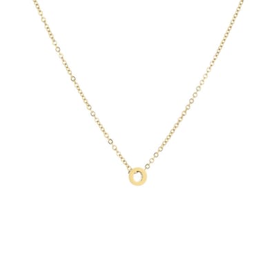 Letter-Ketting-O-Goud
