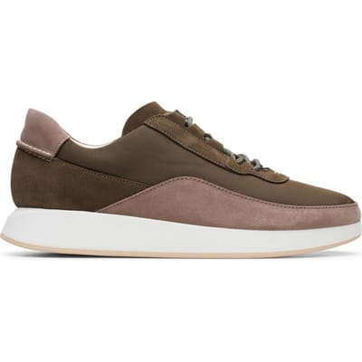Clarks Originals Kiowa Pace Heren Sneakers - Olive Combi - Maat 40