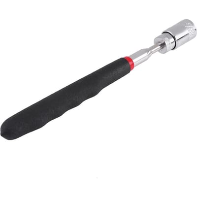 Outil de ramassage magnétique télescopique avec lumière LED pour ramasser les écrous et les boulons