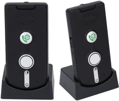 Allecto - Spraakintercom - Draadloos deurbelsysteem - Handsfree