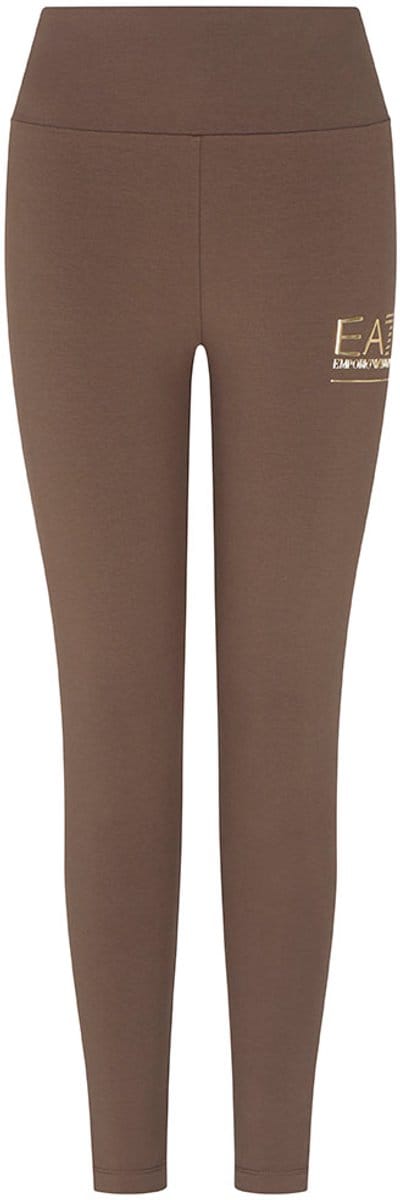 Ea7 Emporio Armani Train Visibility Leggings Bruin S Vrouw
