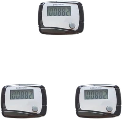 Stappenteller Set - Loopmeter Fitness - Activiteit Meten - Met Clip Bevestiging - 3 Stuks - Willekeurig