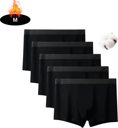 Nivard Onderbroeken Heren - Boxershort - Ondergoed - Boxer - Underwear - Mannen - 5 Pack - Zwart - M