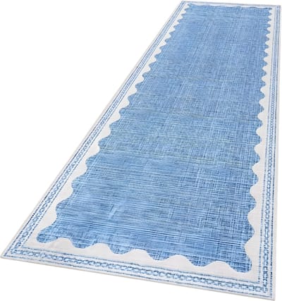 Tapijt Diva - Vloerkleed - Runner 60x230 cm - Wasbaar & Antislip Vintage Design