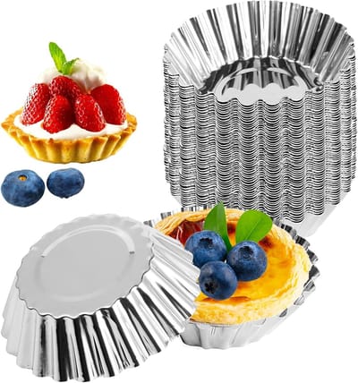 30 Stuks Herbruikbare Cakevormen voor Eieren, Muffins, Pudding en Koekjes - Ideaal voor Bakliefhebbers