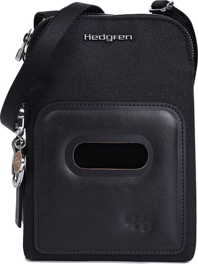 Hedgren Telefoontasje Schoudertas Hfika Fika Cortado RFID Phone Bag Black Zwart