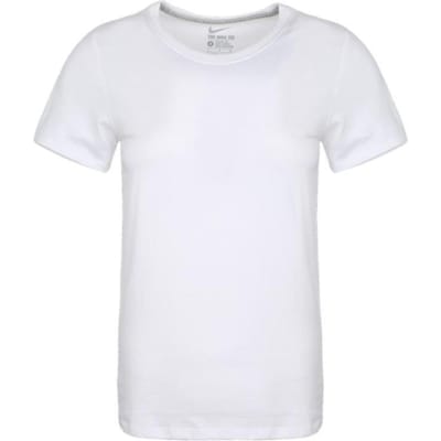 Nike Comfortabel Rond Hals Casual Korte Mouw Normaal T-shirt Dames Tops Wit 743041-100 L white