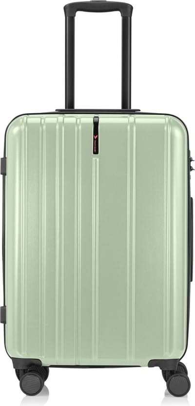 Pack Easy Jolly 4 wielen Trolley M 64 cm met uitbreidingsplooi - Harde bagage - TSA slot - mint
