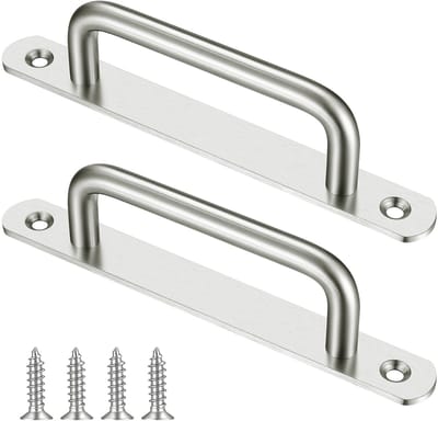 SolidKeus - Set van 2 Schuifdeurgrepen van Roestvrij Staal