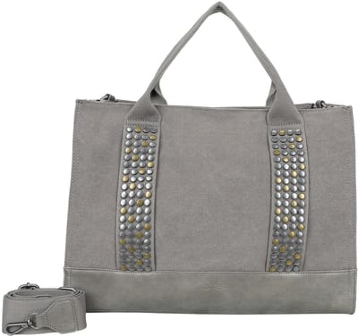 Fritzi aus Preußen handtas schoudertas Limited Tote Bag Rivet Taupe