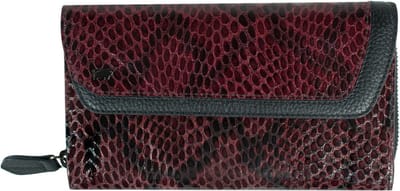 Braun Büffel Leren Portemonnee Luise Wallet 26CS Burgundy Paars Veelkleurig