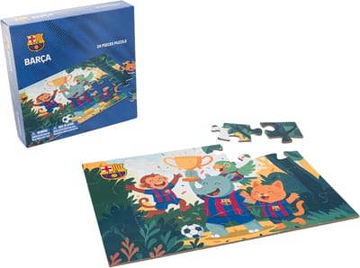 Kinderpuzzel - Legpuzzel - Motoriek en logica - 24 dikke delen - 20x20 cm