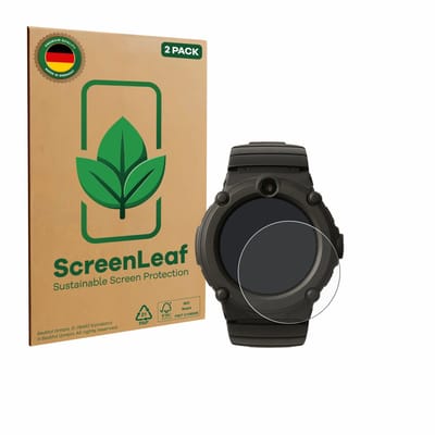 2 Stuks Screenprotector voor Watchmark GPS WATCH Kids - Hoogwaardige Beschermfolie transparant