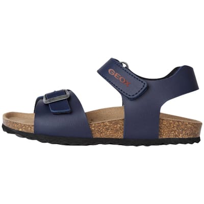 GEOX GHITA JONGENS Sandalen - MARINEBLAUW/ROOD - Maat 24