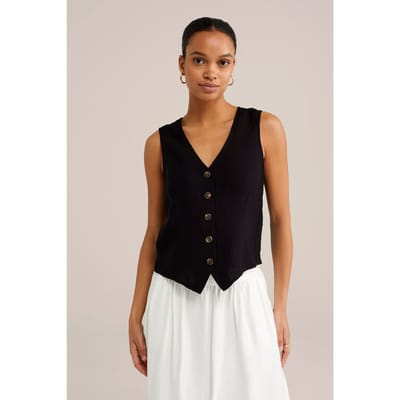 WE Fashion Gilet Black Taglia: XS | Gilet Outlet | Donna | Nero