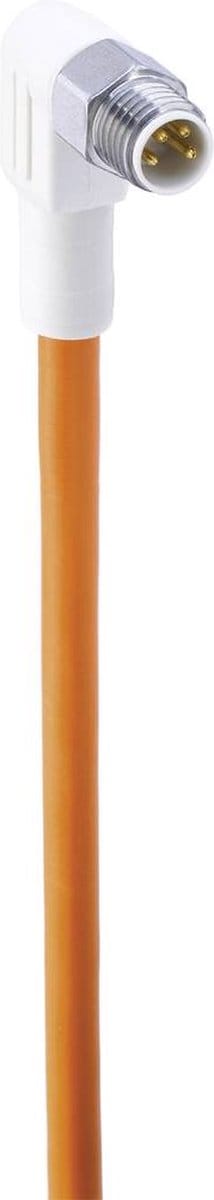 Belden 934732001-1 Sensor/actuator connector, geassembleerd M8 Aantal polen: 3 Stekker, haaks 2.00 m 1 stuk(s)