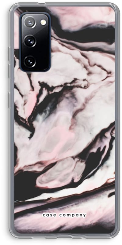 Case Company® - Hoesje geschikt voor Samsung Galaxy S20 FE / S20 FE 5G hoesje - Roze stroom - Soft Cover Telefoonhoesje - Bescherming aan alle Kanten en Schermrand