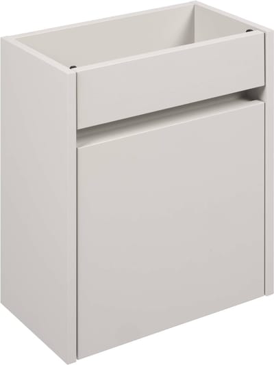 Saqu Florence fonteinonderkast 40x21,8x50cm kiezel grijs