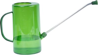 Indoor Gieter met Lange Tuit voor Planten, 1.5L Capaciteit, Transparant met Meetlijn voor Tuinieren, Vetplanten en Bloemen