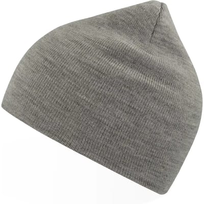 Atlantis Headwear - Holly Beanie - Light Grey Melange - One Size