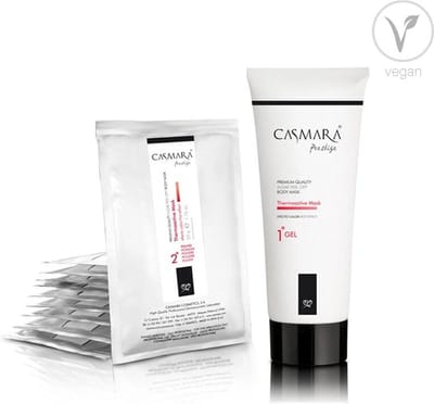 Casmara Thermoactive Body Mask / Vetverminderend algen peel-off masker met warmte-effect voor 4 toepassingen