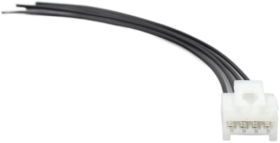 Allecto - 4-pins achterlicht kabelboom connector - Vervangende stekker - Eenvoudige installatie - Ideale vervanging voor Grande Punto 2006-2012 - V...