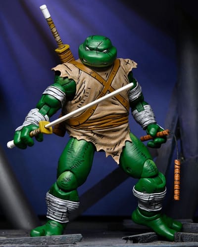 NECA Teenage Mutant Ninja Turtles (Mirage Comics) Action Figure Michelangelo (The Toverstaf / Toverstokerer) 18 cm Action Figuur