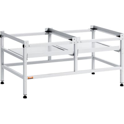 Support de machine à laver Socle 48,5x25 Pouces 590LB avec Double Plateau