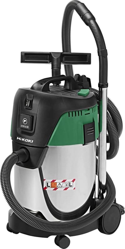 NAT/DROOGSTOFZUIGER 230V - 1.000 W - 30 L - Klasse L - INOX TANK