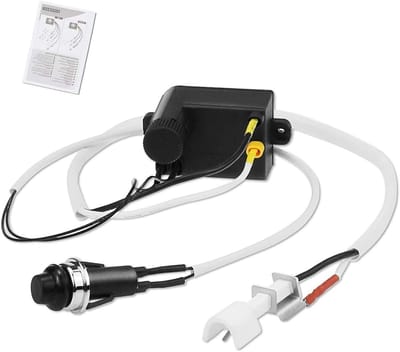 Ignition Kit voor Weber Spirit E210, S210 & Spirit E310 - Push Button Piezo voor Gasgrill, Vervangingsonderdelen en Accessoires voor Grillgebruik