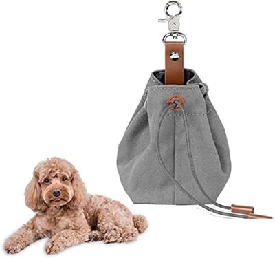 Honden traktaties tas met clip, voerzak voor honden training, handige opbergzakken voor snacks en accessoires