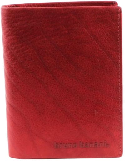 bruno banani Leren Portemonnee Africa Wallet Red Rood