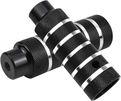Fietspennen Set - Voetsteuntjes Fiets - Extra Grip - Aluminium Legering - 2 Stuks - Zwart